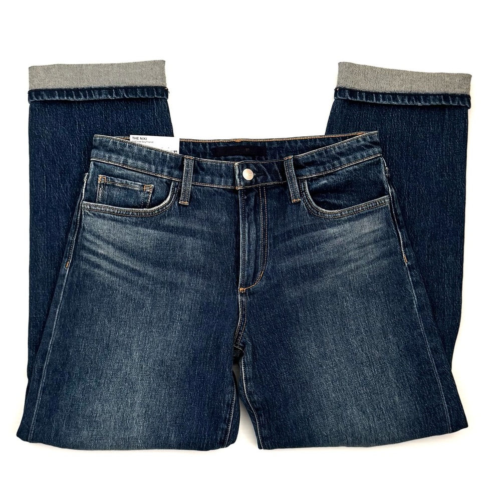 Joe’s The Niki Mid Rise Boyfriend Vintage Stretch Distressed Jeans Size 28 - Picture 2 of 9